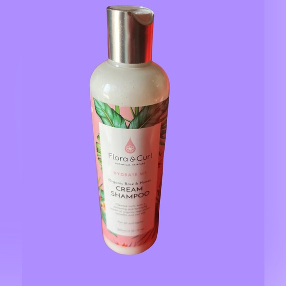 FLORA & CURL HYDRATE ME ORGANIC ROSE & HONEY CREAM SHAMPOO & Conditioner… - Picture 12 of 16